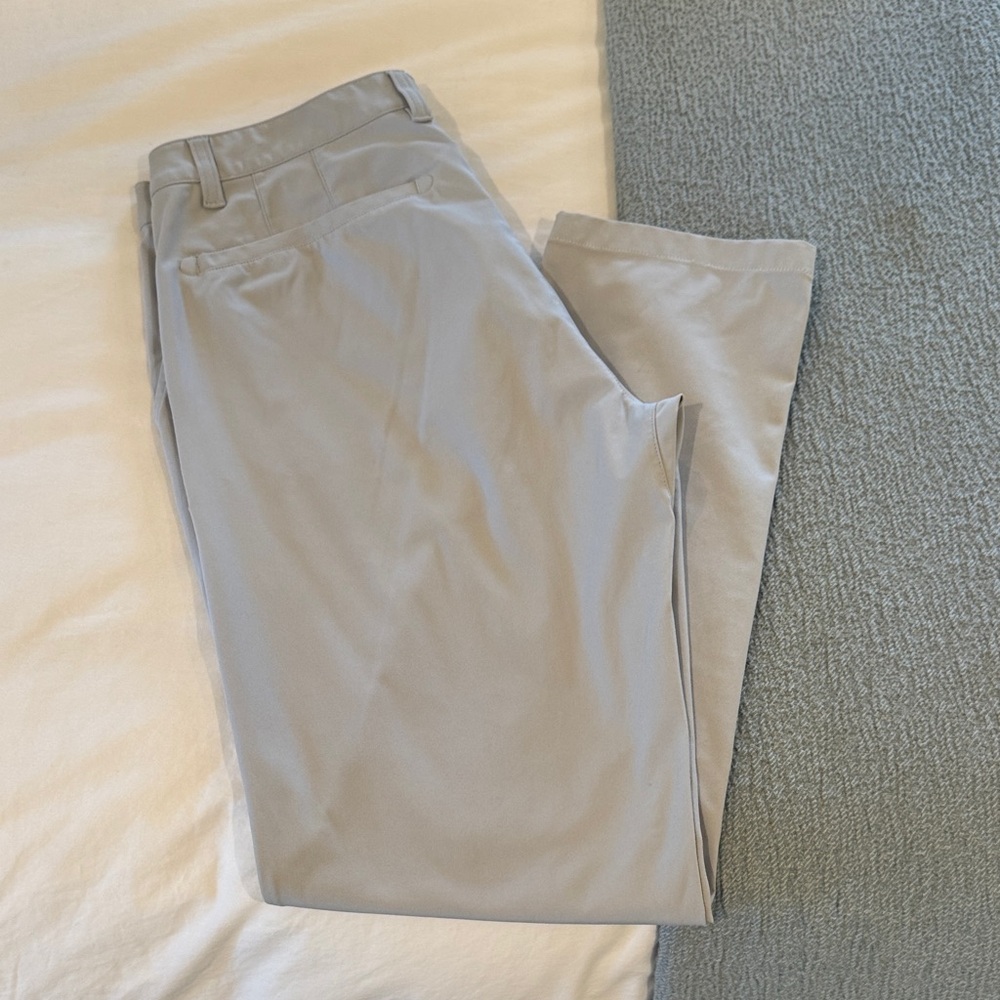RHONE Light Gray Chinos